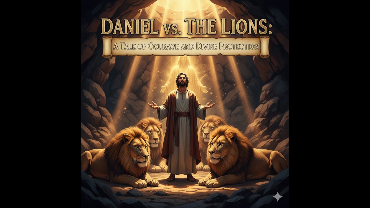 Daniel vs the Lions:  A Tale of Courage and Divine Protection
