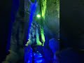 Ruby falls under ground cascading waterfalls 145 feet in Lookout Mountain