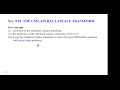 2023-05-26 Laplace transform properties and system function analysis