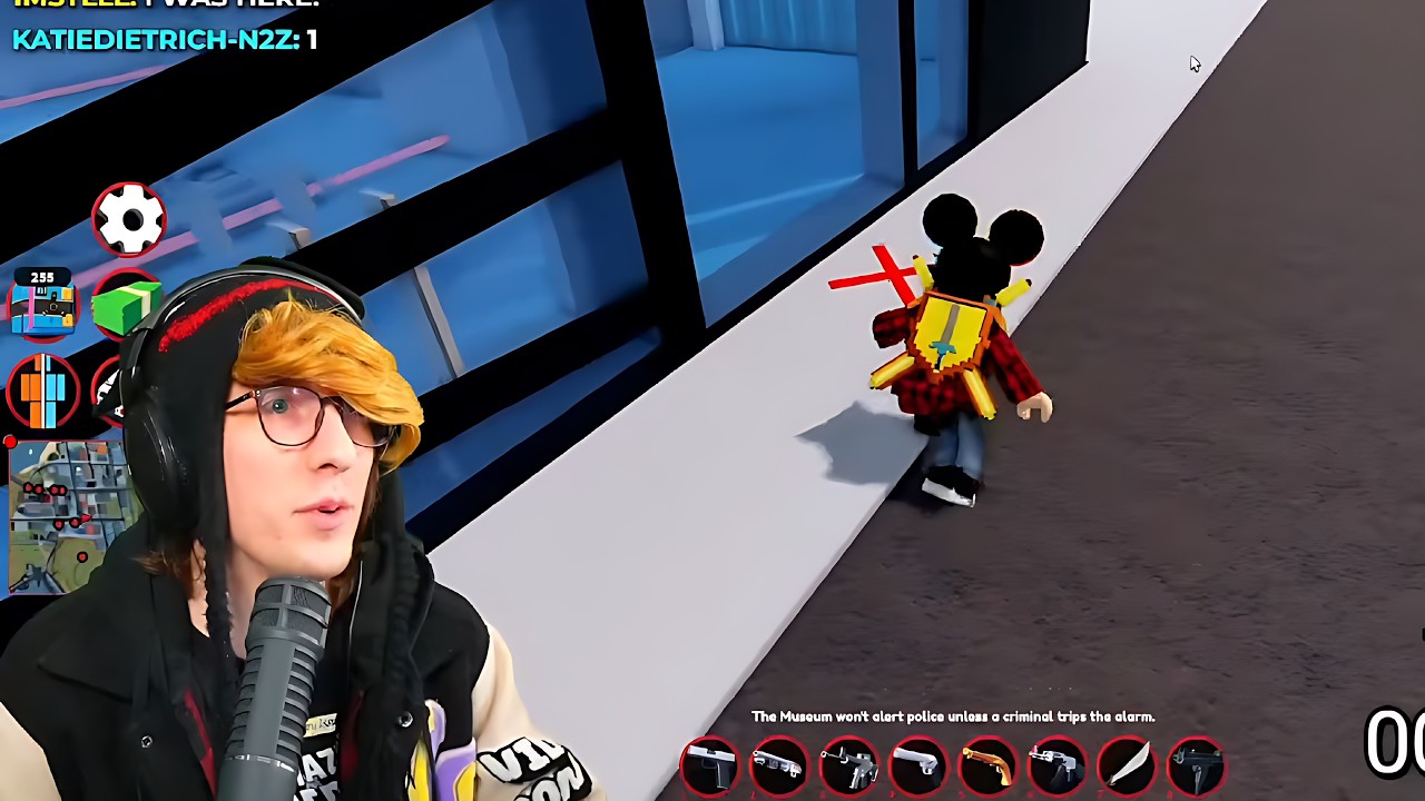 KreekCraft plays Roblox Jailbreak in 2026...