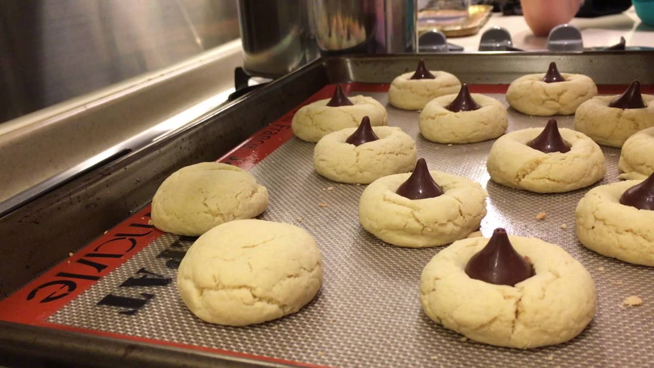 Prince Inspired Chocolate Kiss Cookies