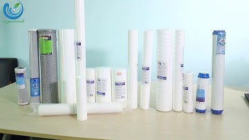 Ocpuritech - PP String Wound CTO Water Filter Cartridge, Reverse Osmosis Filter
