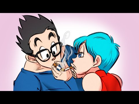 Bulma And Gohan Share A Smoke ️ (DBZ Comic Dub) - YouTube