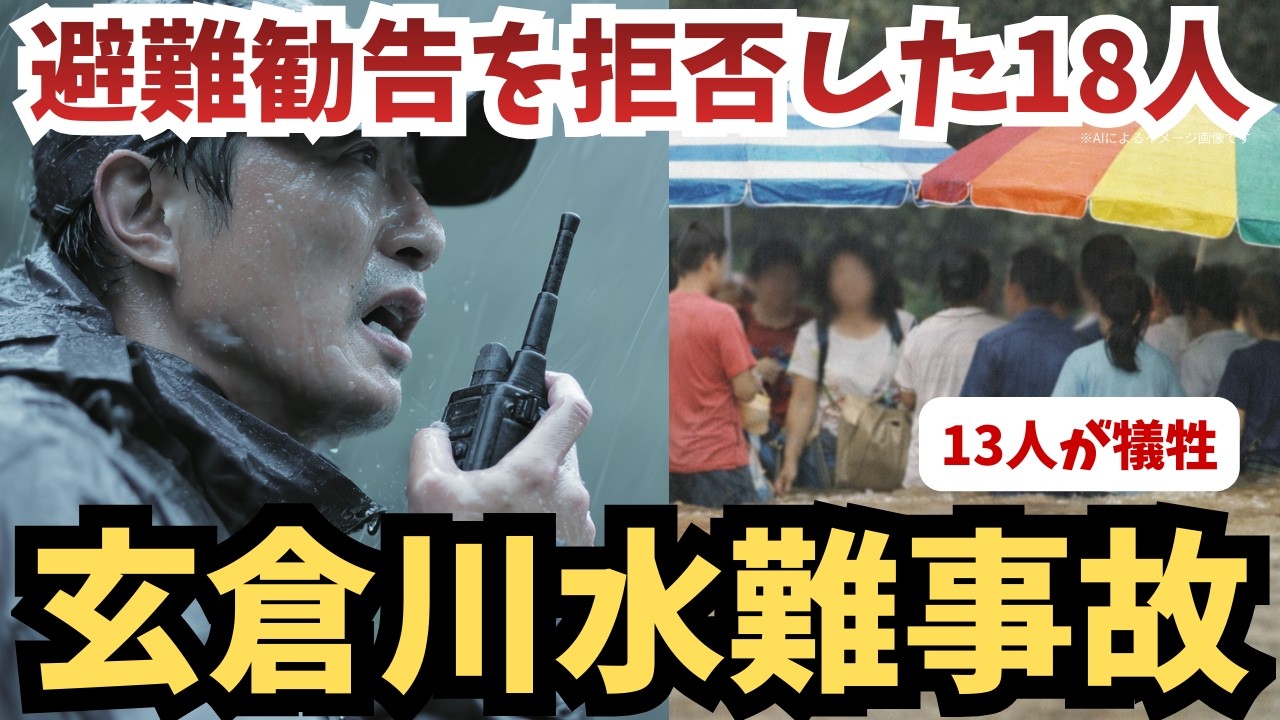 【ゆっくり解説】玄倉川水難事故｜なぜ13人は助からなかったのか