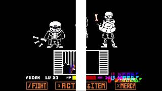 Bad Time Trio HARD MODE By FDY Noob Mode | Undertale Fangame