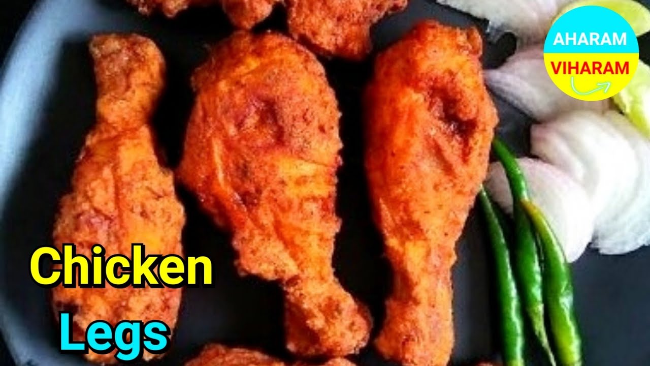 18 spicy chicken leg joint fry chicken drumsticks fry in telugu crispy chicken legs fry