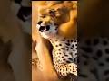 최상위 포식자 사자, 경쟁자 치타를 공격하다.🦁🐅💢The apex predator lion attacks its rival, the cheetah.