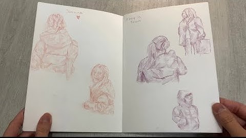 NCAD portfolio submission 2023 - personal sketchbook