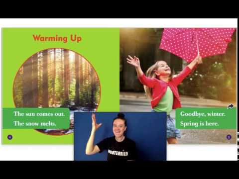 Asl Spring Video ASL Storytime: What happens In Spring? Weather In Spring - YouTube