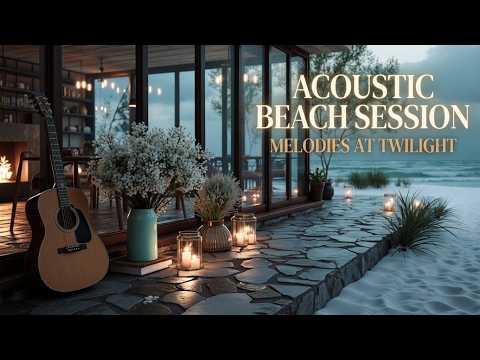 Acoustic guitar music for deep relaxation | Calm beach vibes and soothing guitar melodies