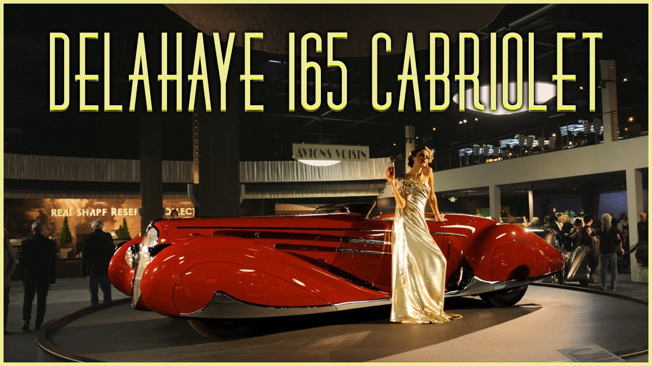 1939 Delahaye 165 Cabriolet: The Mona Lisa With a V12 Heart - YouTube