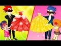 Equestria Girls Kids School cheatting Makeup Contest In Class Animation Collection