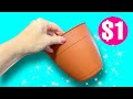 SHOCKING NEVER SEEN BEFORE $1 Planter Hacks! 🤯