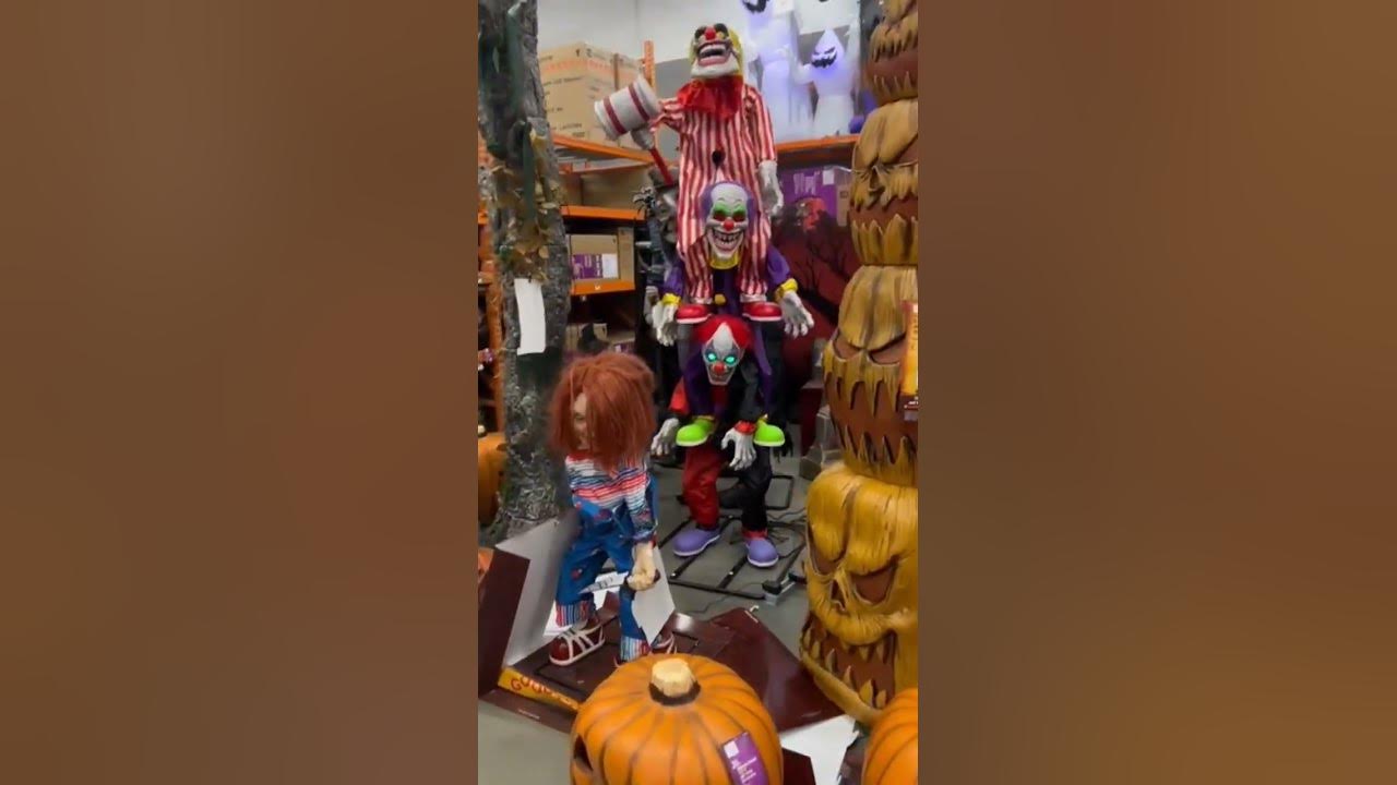Home depot Halloween decorations PART1 YouTube