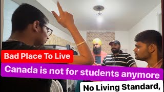 International Students LIVING THERE WORST LIFE IN CANADA ?? || Real Struggle of Student || ‍