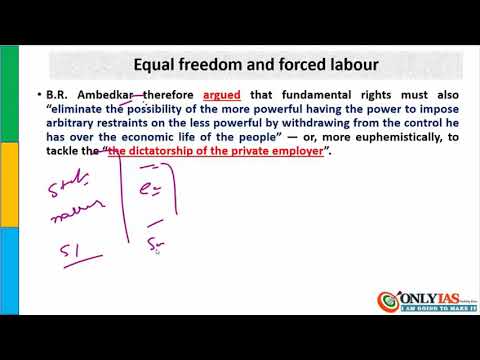 Equal freedom and forced labour  employment  12 May