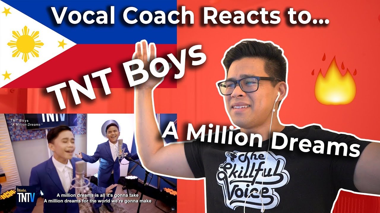 Vocal Coach Reaction to the TNT Boys - A Million Dreams (Filipino Singers Are On The Rise!)