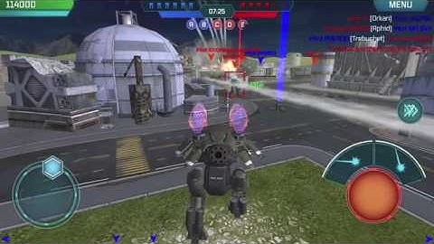 War Robots [WR] Sparkman Test server New Pulse bomb