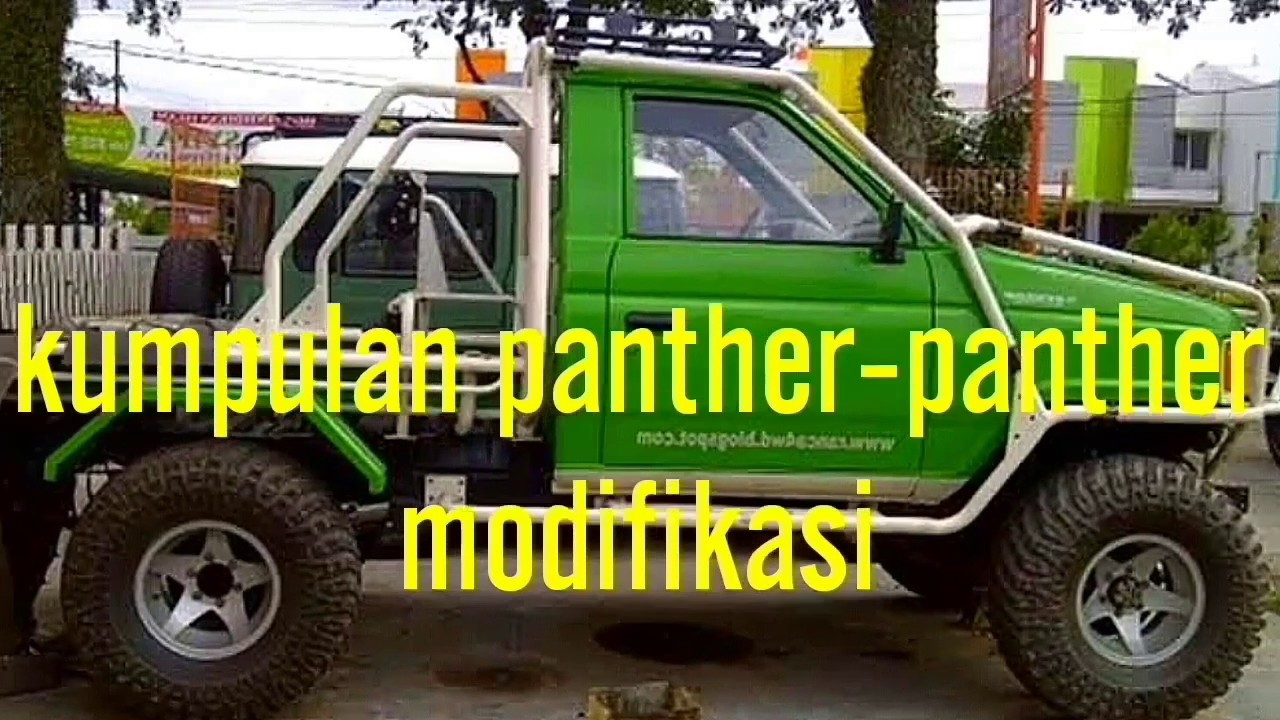 12 Panther Pick Up Modif Offroad Background Dunia Gambar