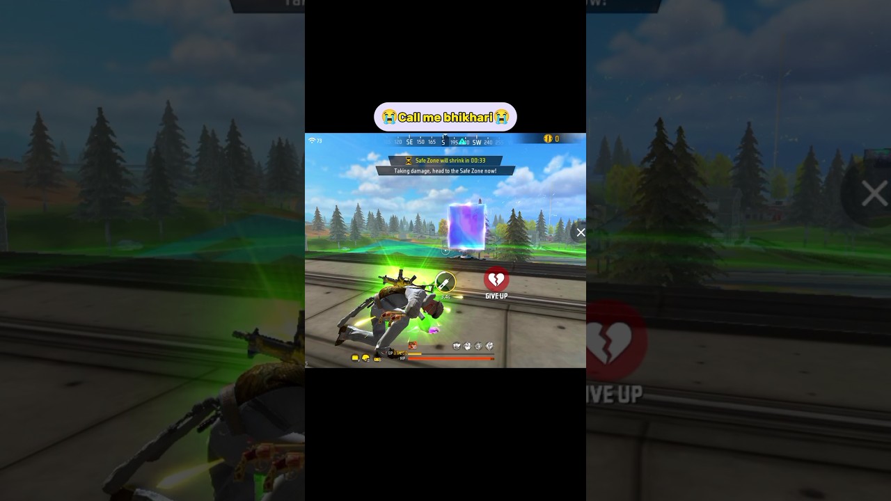 Last Zone Outside With Me I Last Zone Outside Chlenge With Me #freefire #ffgameplay