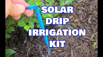 Solar Drip Automatische Irrigatie Kit, Zelf Bewateringssysteem