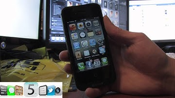 Apple - iOS 5 Review - Notification Center/iMessage/Reminders/Camera - iCloud