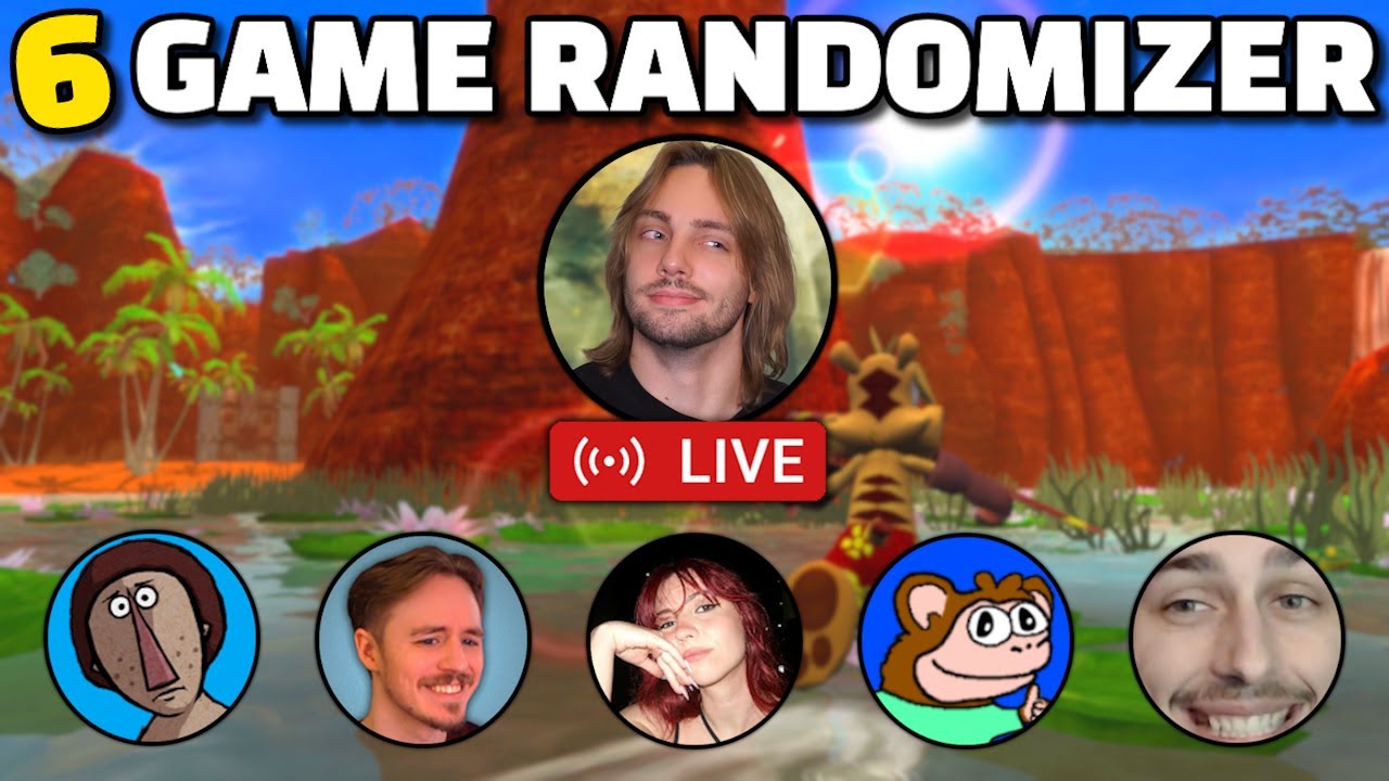 6 GAME ARCHIPELAGO RANDOMIZER WITH PARKY CHRIS DOMO MITCHRIZ & JOSH [2]