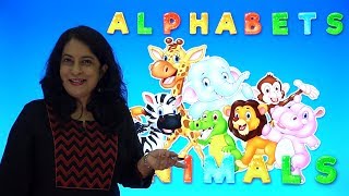 A to Z Animal Names | Babies Learn Animals A to Z | Pre School Learning Videos | Toddlers