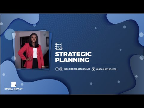 Video: Ano ang pangunahing layunin ng quizlet ng strategic planning?