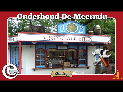 [#Efteling] Onderhoud 'De Meermin' 2023