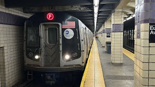 IND Subway: R160B (F) Train Ride from Euclid Avenue to Jamaica-179th Street via Fulton Street Local