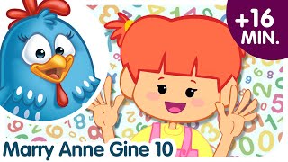 Lottie Dottie Murgi | Marry Anne Gine 10 | Hindi Nursery Rhymes For Kids