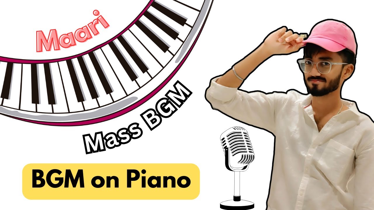 Maari Mass BGM 🔥🥵 | Dhanush | Anirudh | Piano cover song ♥️