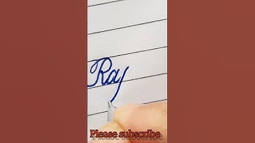 cursive writing #short || rajiv