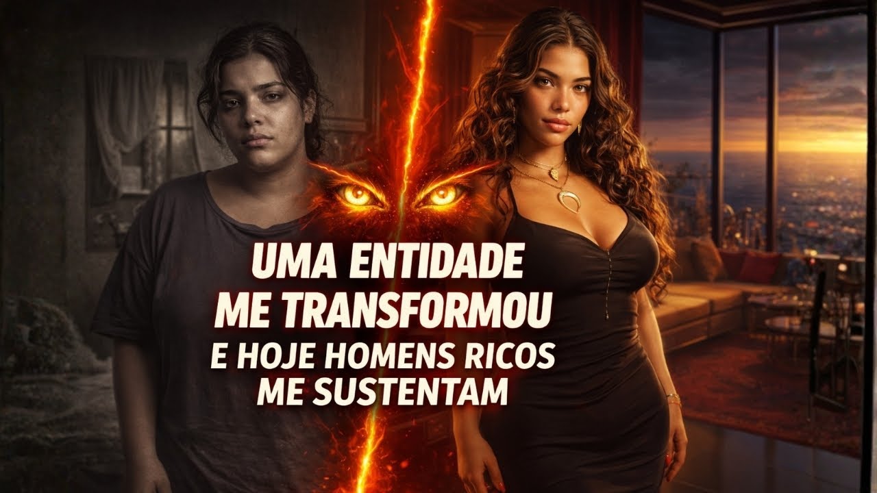 TINHA VERGONHA DO MEU CORPO... UMA ENTIDADE ME TRANSFORMOU E HOJE HOMENS RICOS ME SUSTENTAM