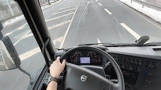 POV small Drive with Volvo FL 280 | Saxony B101 - A4