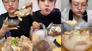 Mukbang food challeng new with real sound #d9mukbang #mukbang screenshot 4