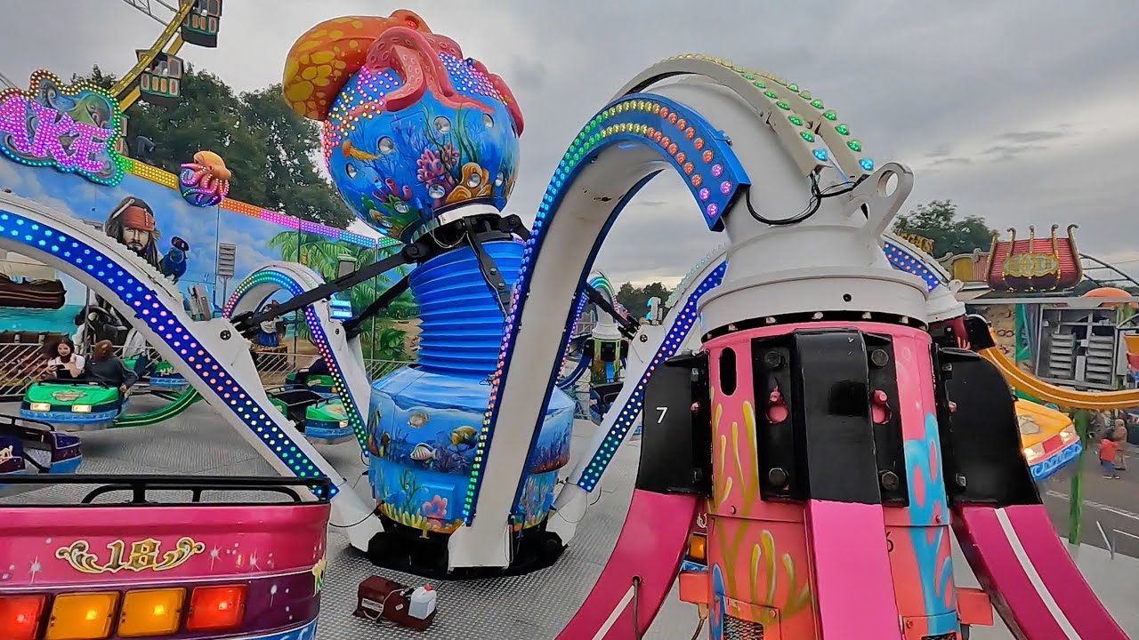 XXL Krake - Müller (Onride) Video Cannstatter Volksfest Stuttgart 2022