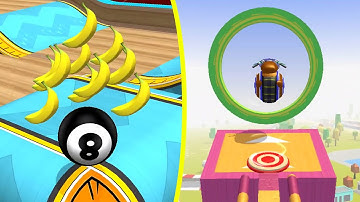 Going Balls Vs Action Balls All Levels Gameplay Android iOS #397