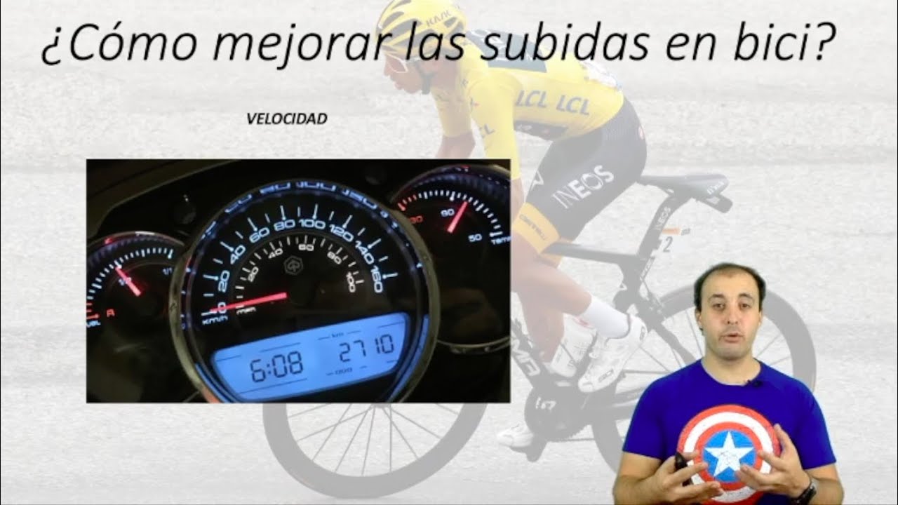 ¿Cómo mejorar las subidas en bici? - YouTube