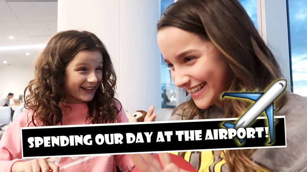 vlogs in spanish Spending Our Day At The Airport ✈ (WK 371.7) | Bratayley