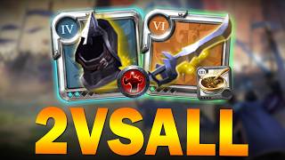 Clarent Blade 2vsAll Open World Fight Moment | Albion Online