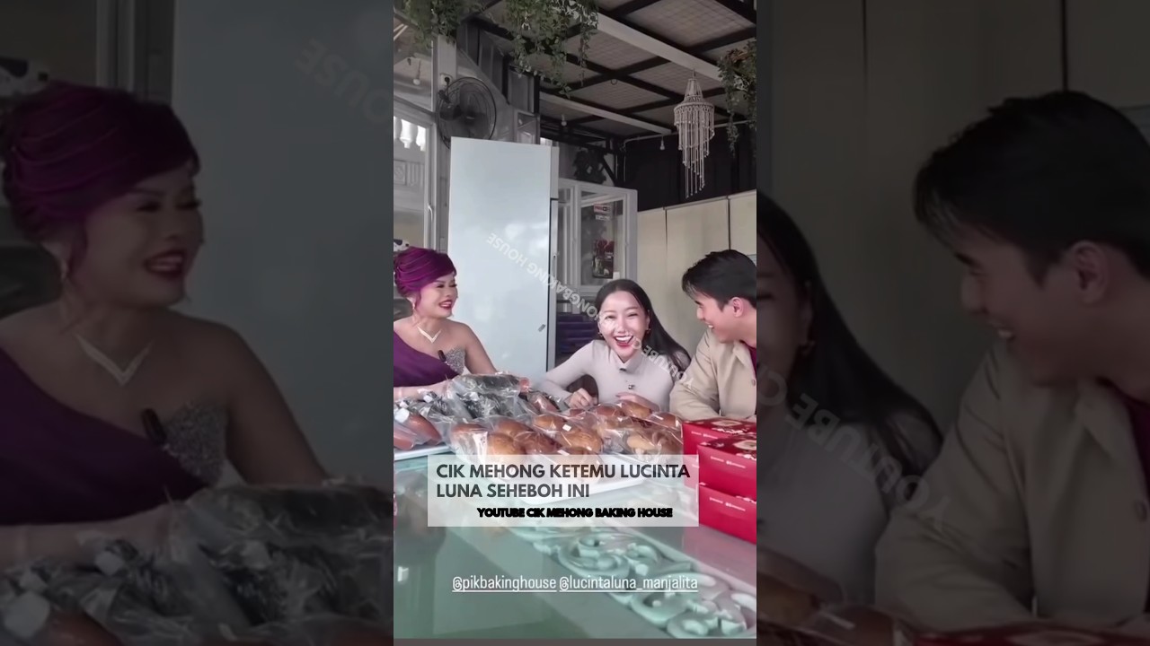 Hebohnya cik Mehong ketemu Lucinta Luna 