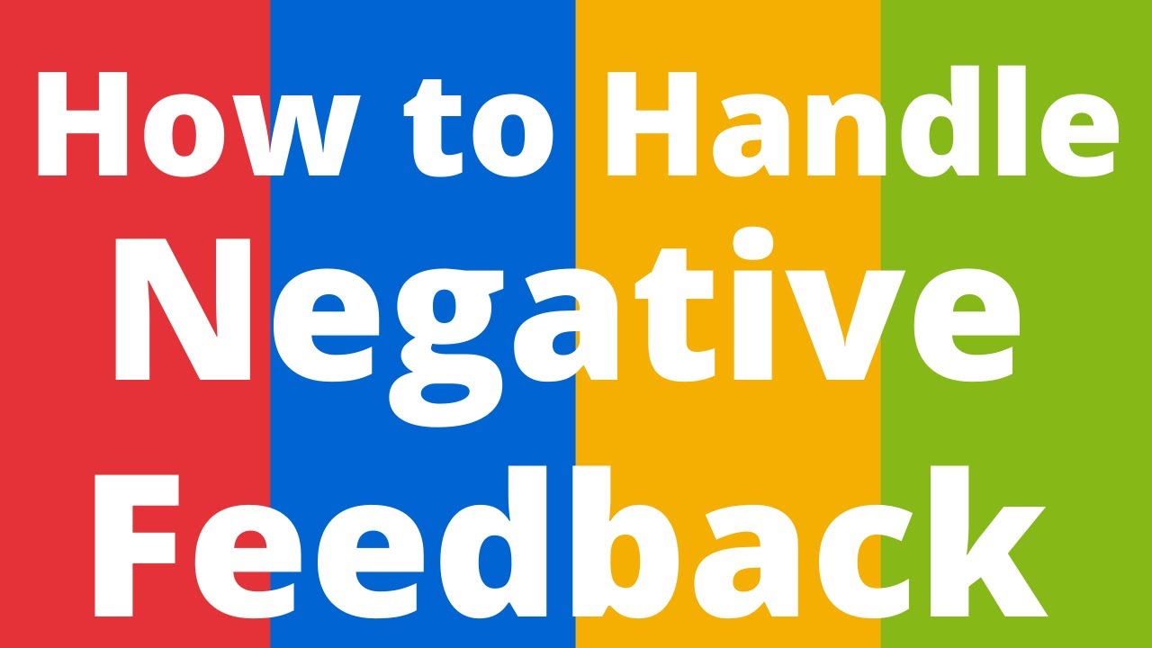 Negative Feedback on eBay The Best Way To Handle It - YouTube