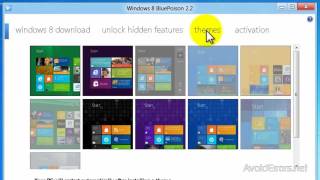 Unlock Windows 8 hidden features with BluePoison