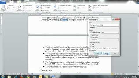 How to create an Index?.mpg