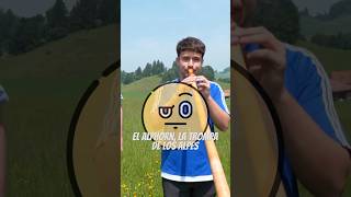El alphorn, todo un reto para los pulmones