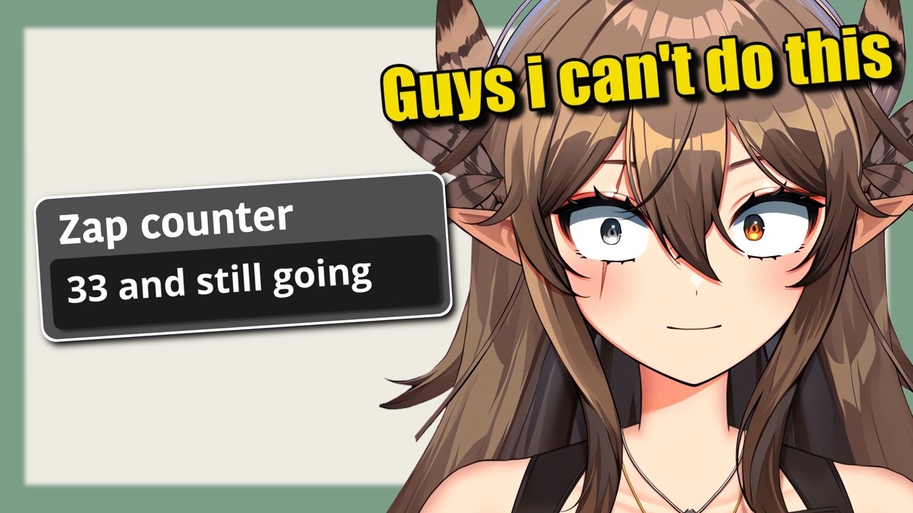 Kumi gets zapped everytime she says 