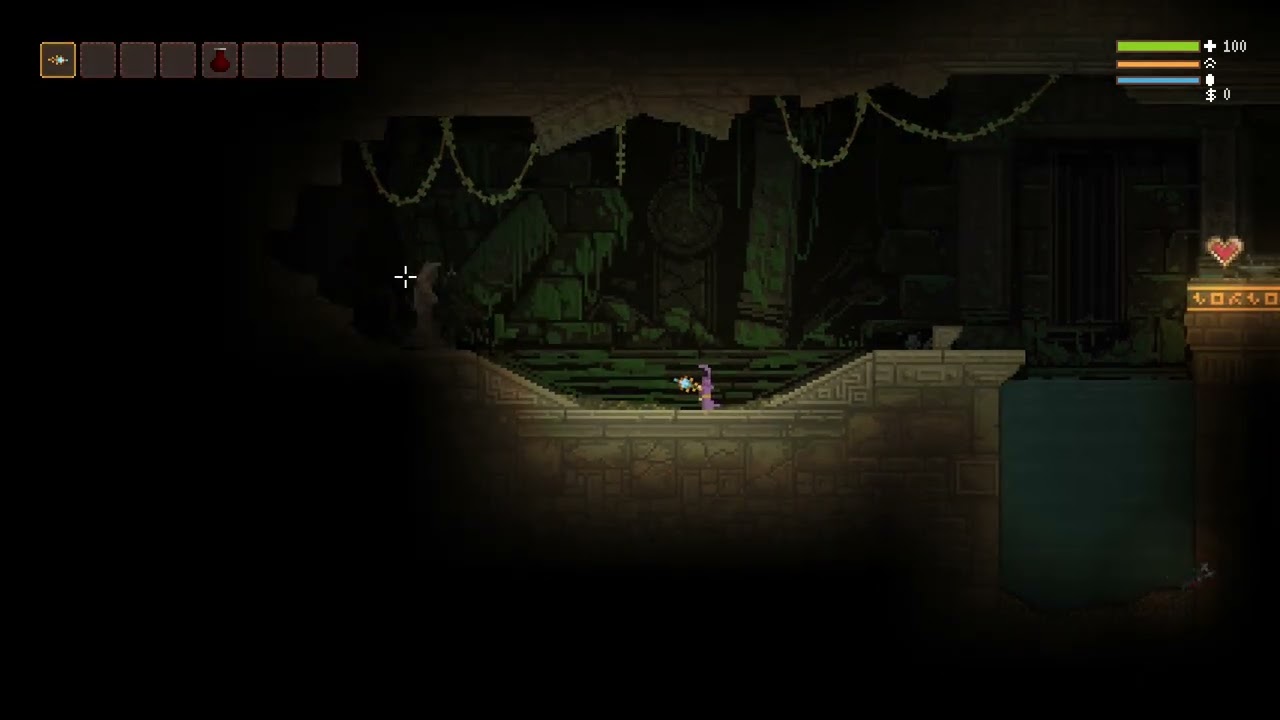 Как правильно использовать цепную пилу | Noita