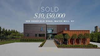 Modern $10,450,000 Water Mill Estate